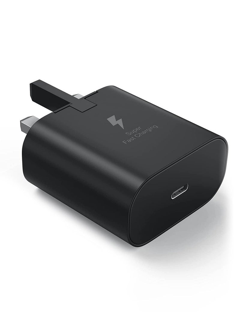 Chappeline CH1 35W Super Fast Phone Charger, Power Adapter with USB C Plug and Cable - Black - Image 1